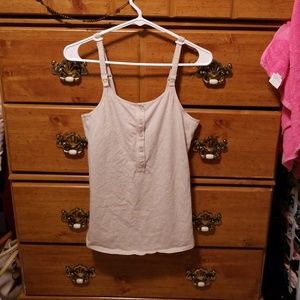 Breast feeding tank top
